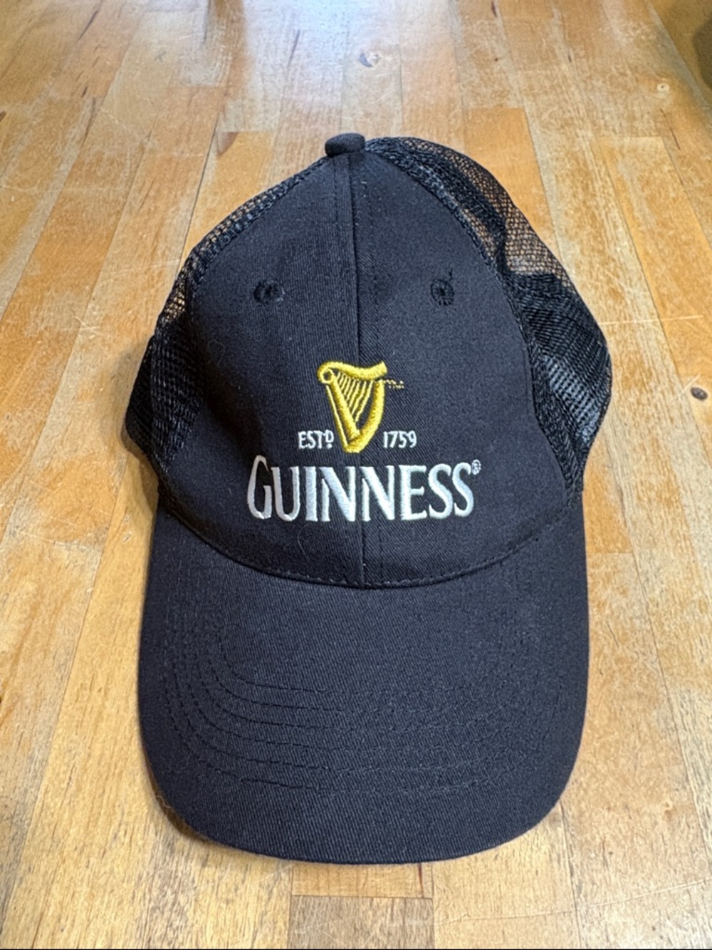 Guinness mesh SnapBack hat